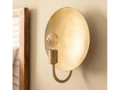 Lámpara de Pared Metal Anusha Dorado