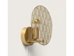 Lámpara de Pared Metal Delly Dorado