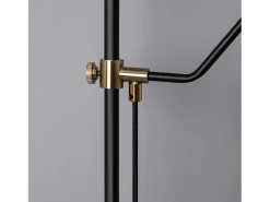 Lámpara de Pared Orientable Metal Oga Negro