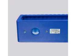 Lámpara de pared Rigata moderno de cerámica - 1 fuentes luminosas - L.34 x A.10 cm - ultramarino