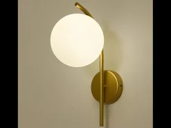 Lámpara De Pared Toolight G104-1W Gold White