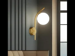 Lámpara De Pared Toolight G104-1W Gold White
