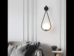 Lámpara De Pared Toolight G093-1W Black White