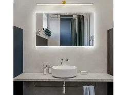 Lámpara De Pared Toolight Led App1348 Brush Gold
