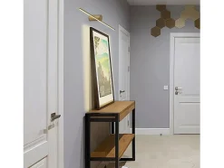 Lámpara De Pared Toolight Led App1348 Brush Gold
