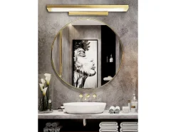 Lámpara De Pared Toolight App838-1W Flat 80Cm Gold