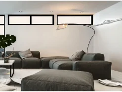 Lámpara De Pared Toolight Led App365-1W 55Cm Chrome