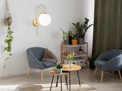 Lámpara De Pared Toolight G091-1W Gold White