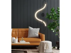 Lámpara De Pared Toolight Led App857-W Long Black