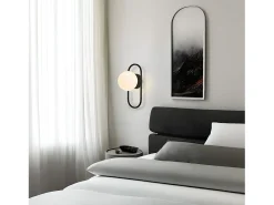 Lámpara De Pared Toolight App1755-1W Black White