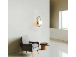 Lámpara De Pared Toolight App1755-1W Black White