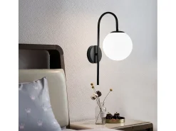 Lámpara De Pared Toolight G090-1W Black White