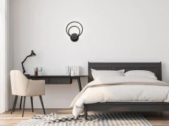 Lámpara De Pared Toolight App1042-W Black