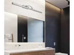 Lámpara De Pared Toolight App366-1W Chrome 70Cm