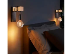 Lámpara De Pared Toolight App972-1W Line Black