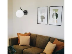 Lámpara De Pared Toolight G099-1W Black White