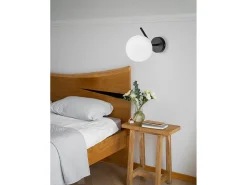 Lámpara De Pared Toolight G099-1W Black White