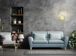 Lámpara De Pared Toolight App1043-W Gold