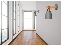 Lámpara De Pared Toolight App468-1W Grey