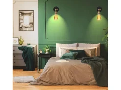 Lámpara De Pared Toolight App618-1W Black