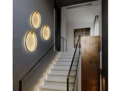 Lámpara De Pared Toolight Led App1388-Cw 40Cm Brush Gold