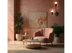Lámpara De Pared Toolight App1707-2W Black