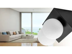 Lámpara De Pared Toolight App1230-2W Black