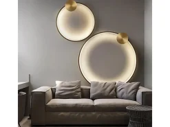 Lámpara De Pared Toolight Led App1391-Cw 50Cm Brush Gold