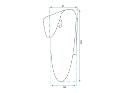 Lámpara De Pared Toolight App1428-W White