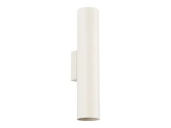 Lámpara de pared Toris desván de acero - 2 fuentes luminosas 4000K - L.6 x A.30 cm - beige