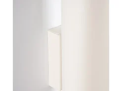 Lámpara de pared Toris desván de acero - 2 fuentes luminosas 3000K - L.6 x A.30 cm - beige