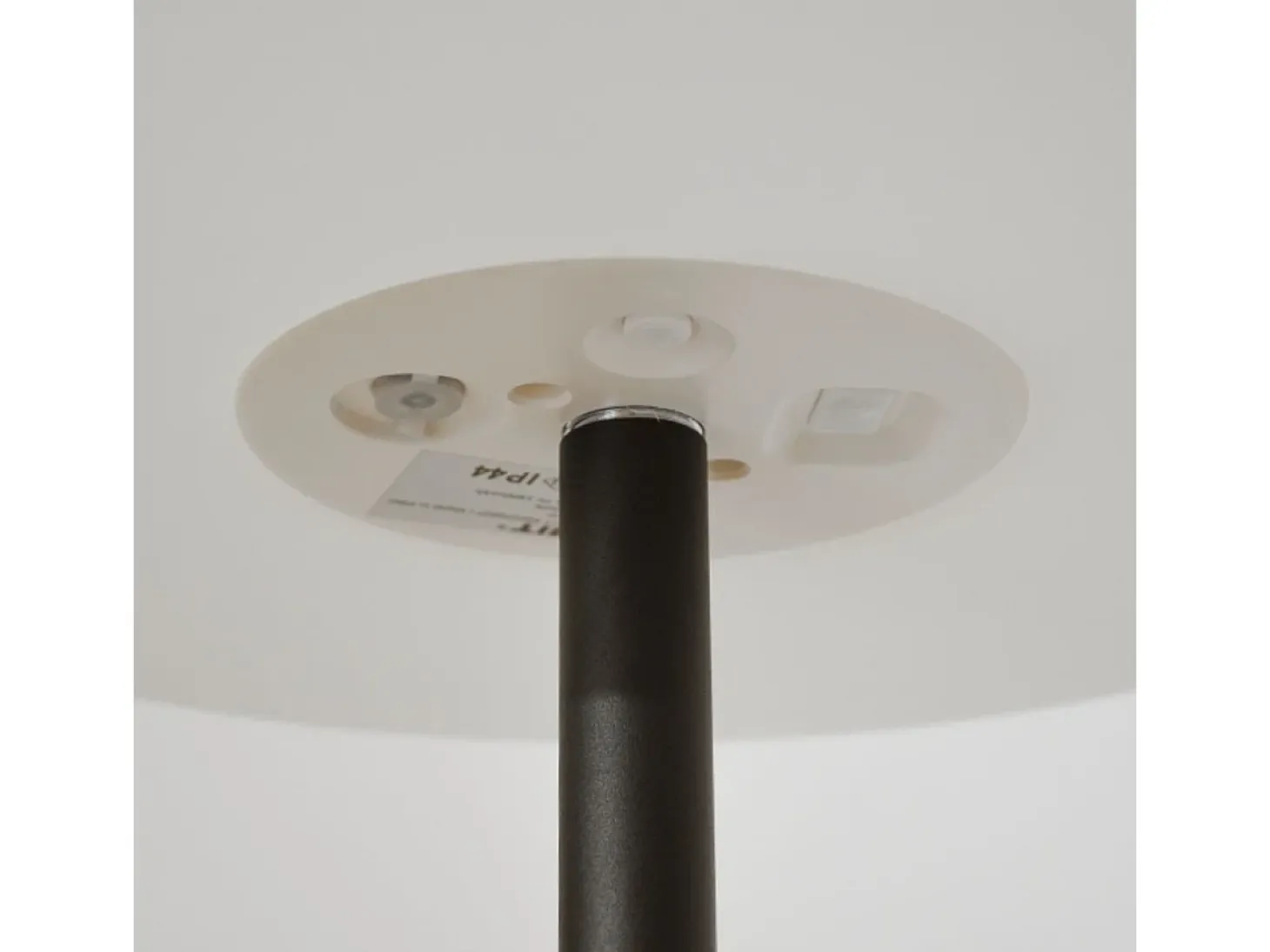 Lámpara de pie Biana Lumit portátil LED RGB con USB + mando blanco Ø34x150 cm