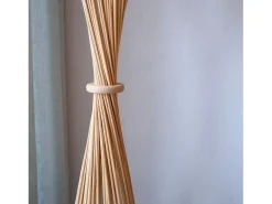 Lámpara de pie de bambú natural 1m70 - Huron