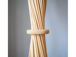 Lámpara de pie de bambú natural 1m70 - Huron
