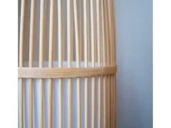 Lámpara de pie de bambú natural 1m70 - Huron