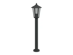 Lámpara de pie de exterior 80 cm acero inoxidable negro 02_0042512