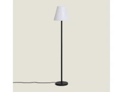Lámpara de Pie Exterior de Aluminio Maipo Negro