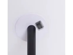 Lámpara de Pie Exterior de Aluminio Maipo Negro