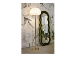 Lámpara de pie Feathers Slim blanca Ø43x170 cm