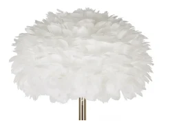 Lámpara de pie Feathers Slim blanca Ø43x170 cm