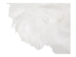 Lámpara de pie Feathers Slim blanca Ø43x170 cm