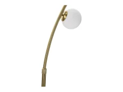 Lámpara de pie Glamy Arc de 6 luces, 130 x 45 x 220-246 cm