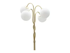 Lámpara de pie Glamy de 4 luces, Ø54 x 176 cm