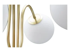 Lámpara de pie Glamy de 4 luces, Ø54 x 176 cm