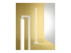 Lámpara de pie LED orientable e inclinable Perenz, 27 W, 2495 lm, altura 161 cm, CCT, color blanco