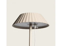 Lámpara de Pie LED Portátil Exterior con Batería USB Recargable Hoima Beige