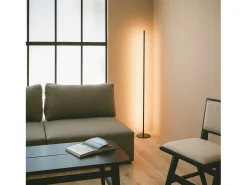Lámpara de Pie LED 27W Metal Meghri Negro