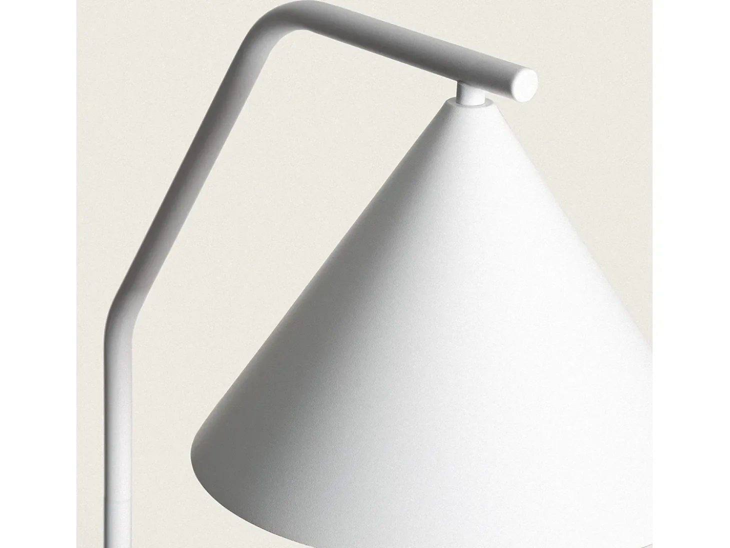 Lámpara de Pie LED 8W Metal Elise Blanco