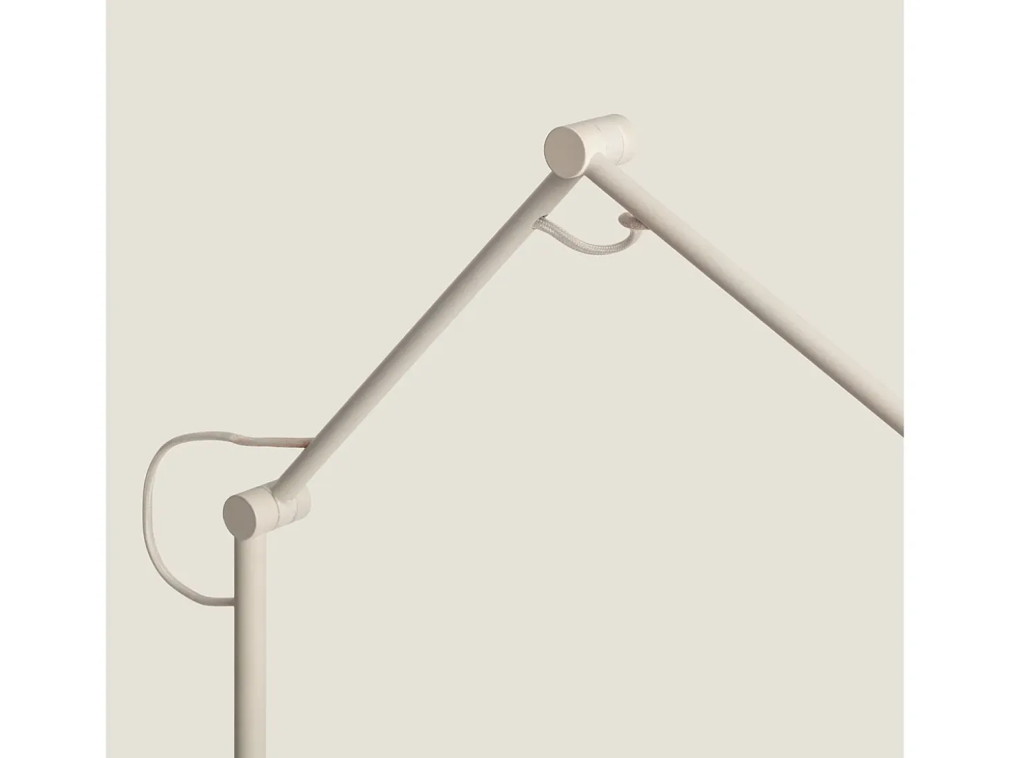 Lámpara de Pie LED 8W Metal Evian Beige