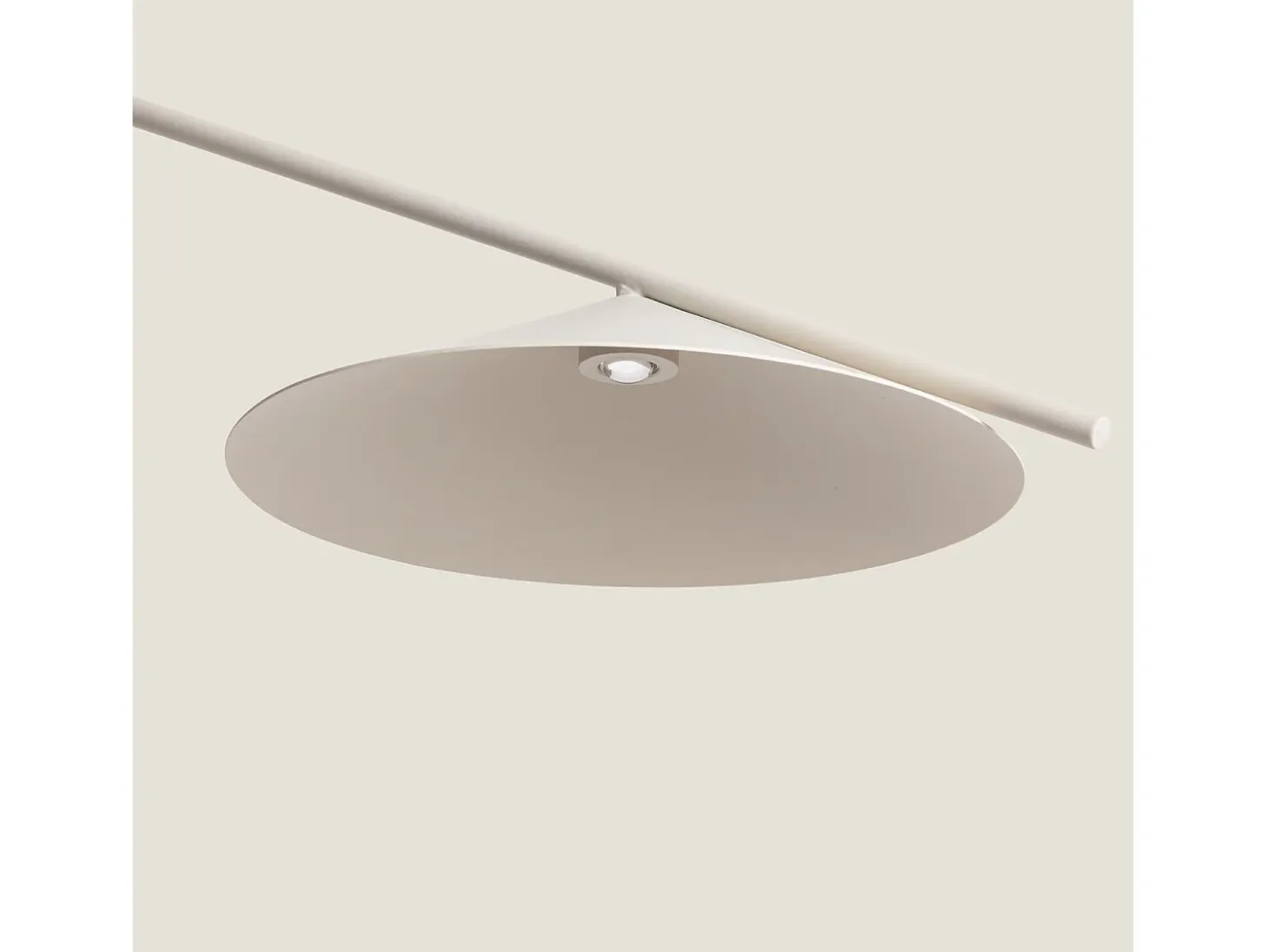 Lámpara de Pie LED 8W Metal Evian Beige